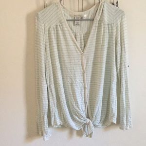 Soft Striped Blouse